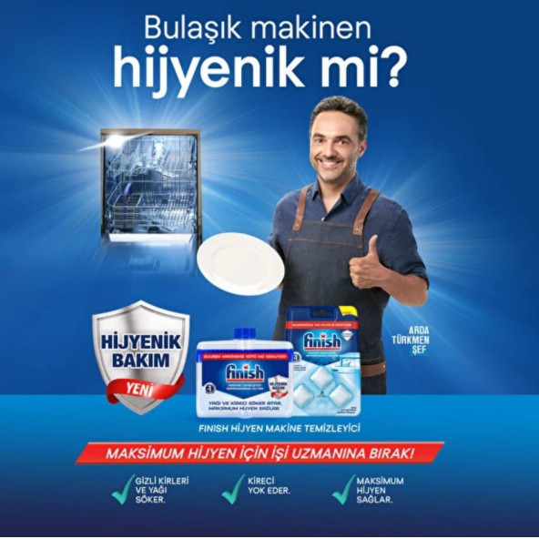 Finish Bulaşık Makinesi Temizleyicisi 250 Ml. - 3