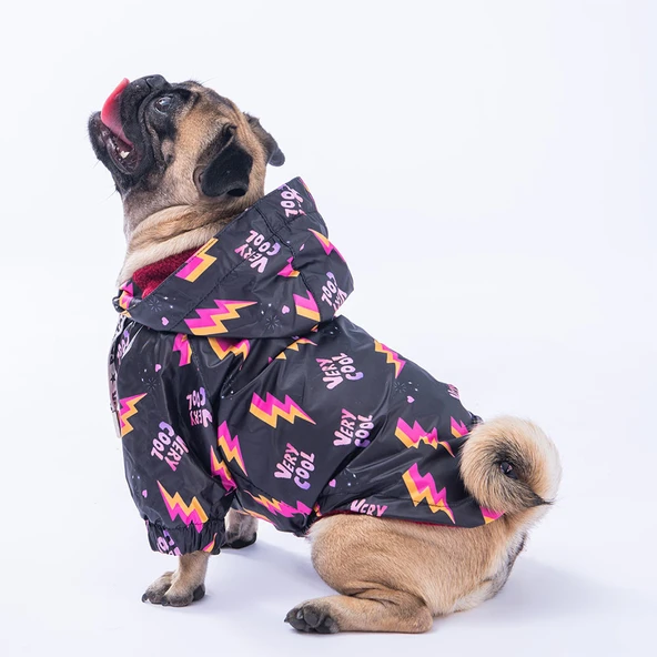 Pawstar Cool Polarlı Su Geçirmez Küçük Irk Köpek Yağmurluğu ürün görseli