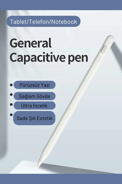 Fuchsia Xiaomi Redmi Pad 2 Uyumlu 11 inç Yeni Nesil Tablet Kalemi - 3