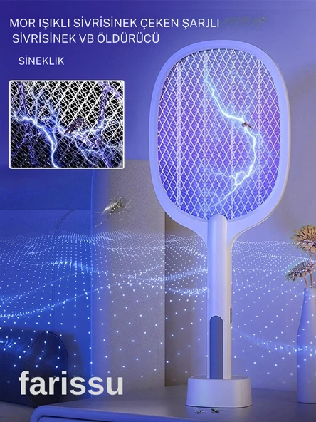 Patix PTX MS25: 2'si 1 Arada Şarjlı Sinek ve Sivrisinek Öldürücü