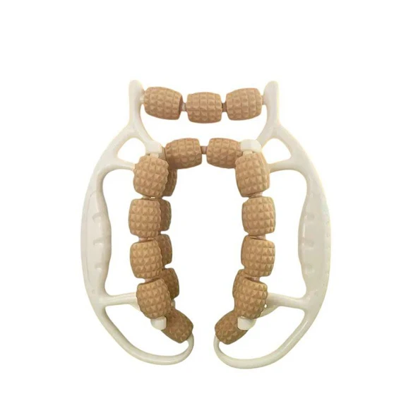 Valkyrie 29 Tekerlekli Ayak ve Bacak Masaj Aleti – Derin Doku Masajı ile Yorgunluğa Son! Somon - 2