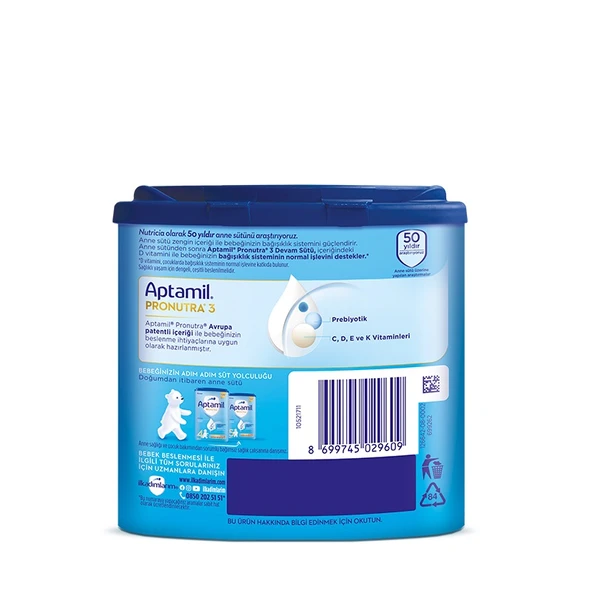 Aptamil Devam Sütü Maması No3 9-12 Ay 350 Gr - 3