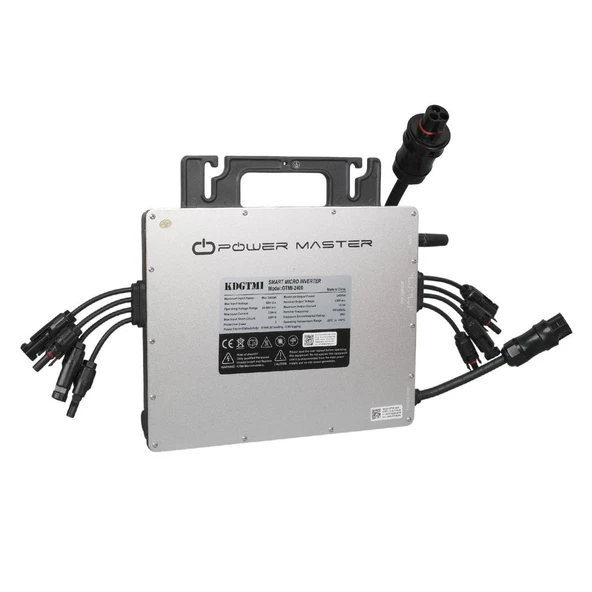 Ayt Powermaster EM3000 3000 Watt Solar Güneş Enerjisi Micro Inverter AC220 Volt Trifaze Şebeke Bağlantılı MPPT İnvertör