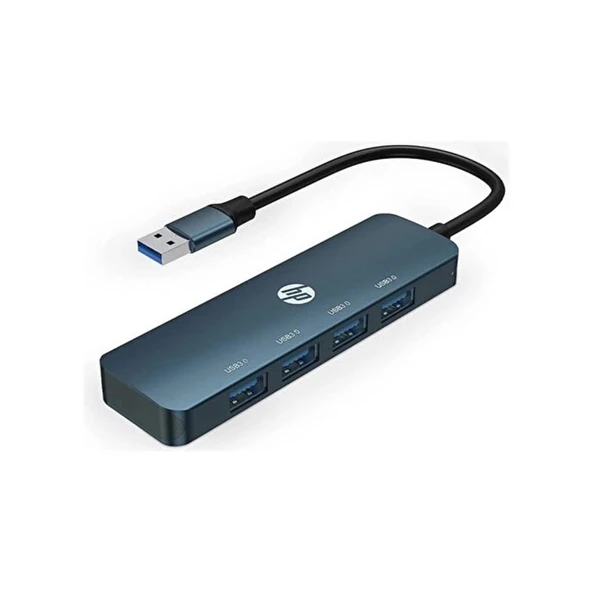 HP DHC-CT100 4 PORT USB 3.0 USB ÇOKLAYICI HUB SIYAH ürün görseli