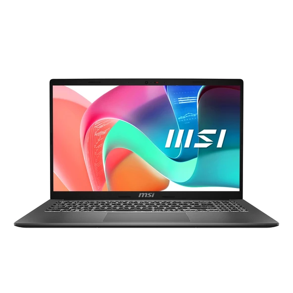 MSI MODERN 15 F1MG-632XTR Core7-150U 16GB 512GB SSD 15.6" OB VGA FDos ürün görseli