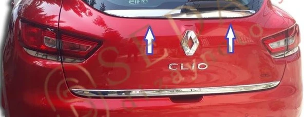 Renault Clio 4 HB 2012 > 2018 Bagaj Camı Silecek Alt Krom Çıtası P. Çelik ürün görseli