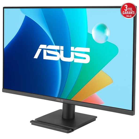 ASUS VA279HG 27 IPS 1920x1080 1ms 120Hz 300cd HDMI VGA VESA 3YIL EYECARE FLICKER-FREE DÜSÜK MAVI ISIK 99%SRGB ÇERÇEVESIZ MONITÖR - Resim 2