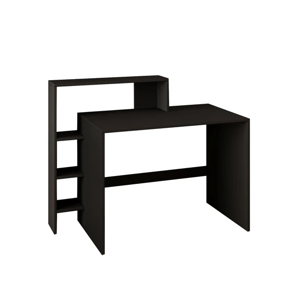 Amber Çalışma Masası – Raflı, Modern Bilgisayar Masası - 4