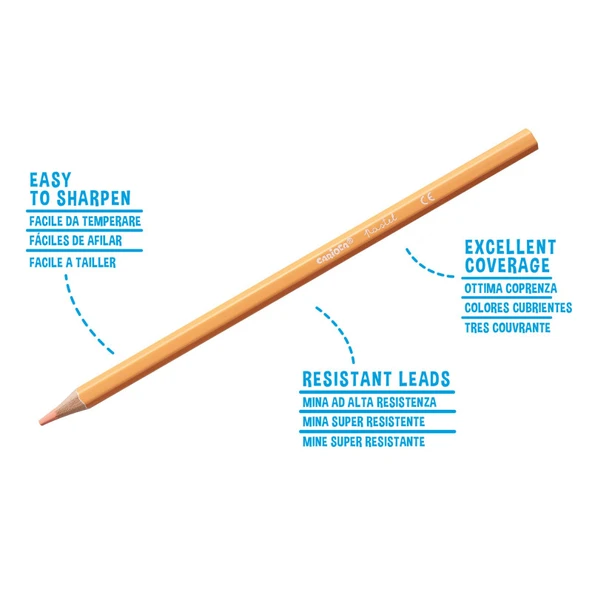 Carioca Pastel Renk Kuru Boya Kalemi 12'Li - 3