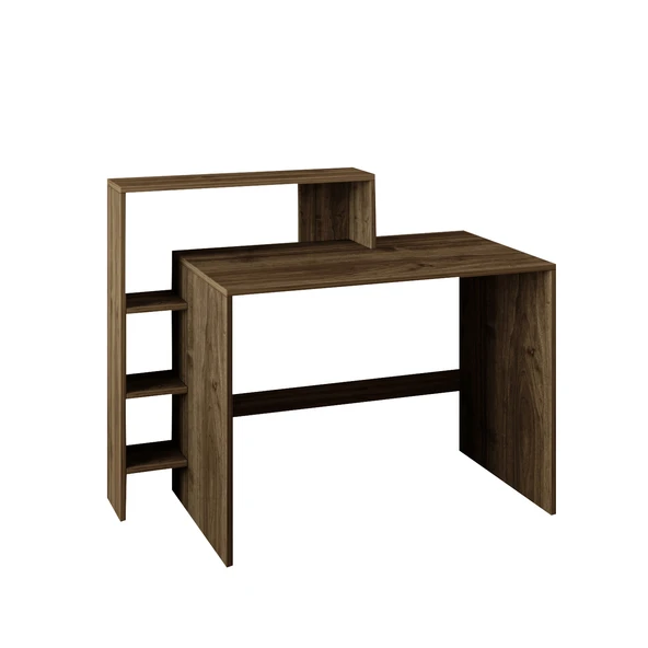 Amber Çalışma Masası – Raflı, Modern Bilgisayar Masası - 4
