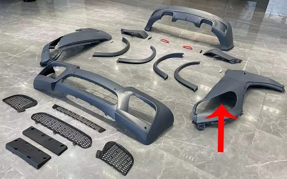 AUTOGP Bmw x5 e70 mtech body kit tampon seti 2007 / 2010 - 2
