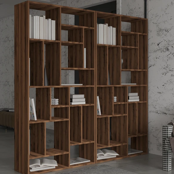 Nicola Kitaplık – 18 Raflı, Modern Kütüphane - 4