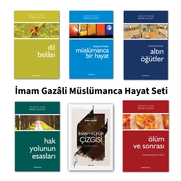 İmam Gazali Müslümanca Bir Hayat Seti 6 lı ürün görseli 1