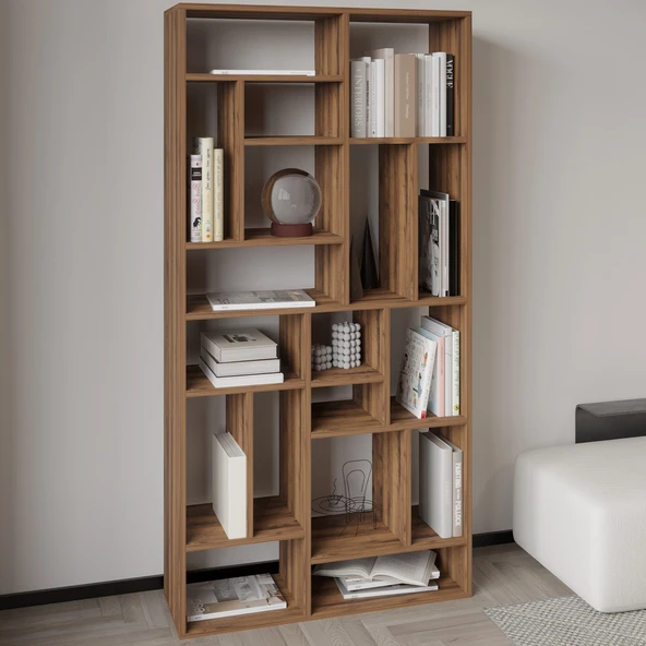 Nicola Kitaplık – 18 Raflı, Modern Kütüphane - 2