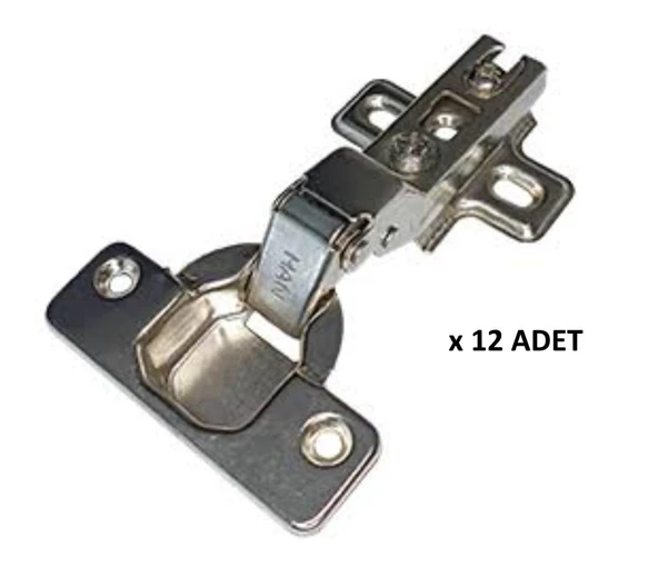 Kenzlife deve boynu menteşe çelik 12 adet mobilya kapakları için ürün görseli