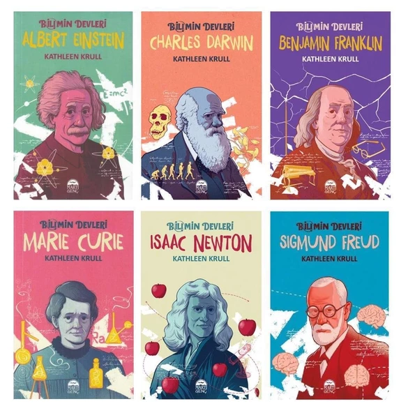 Bilimin Devleri Muhteşem Seri (7 Kitap) - 2