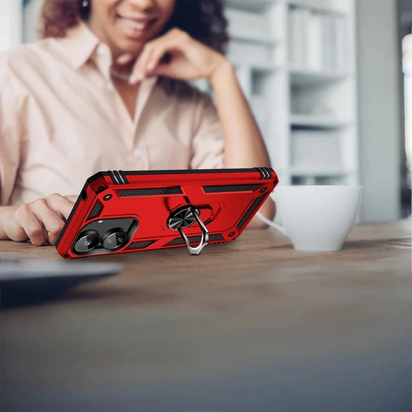 Xiaomi Poco C65 Kılıf Zore Vega Kapak - 7