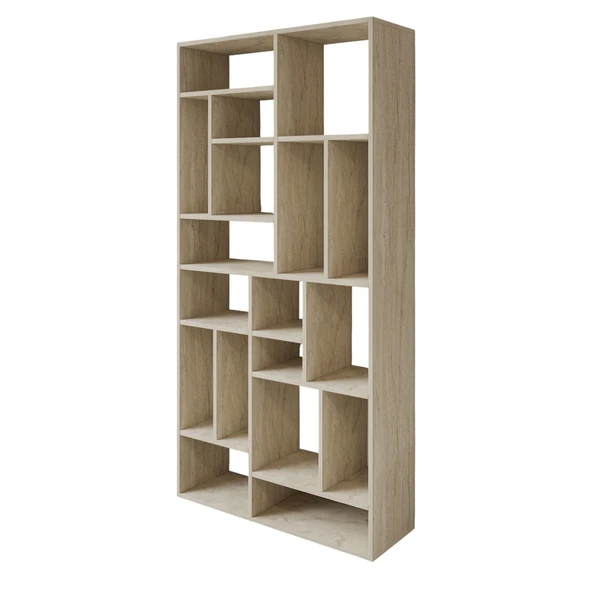 Nicola Kitaplık – 18 Raflı, Modern Kütüphane - 5