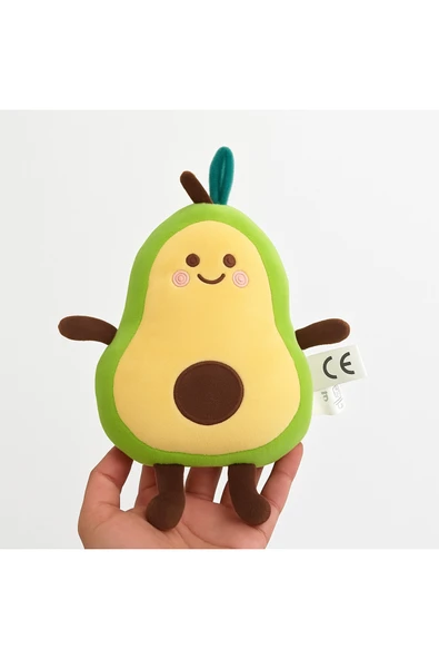Avakado Peluş 26 Cm | Avakado Peluş Oyuncak | Meyve Peluş - Resim 8