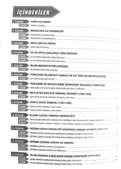 İSTASYON - AYT TARİH Soru Bankası - 208 Sayfa - 2