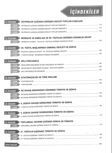 İSTASYON - AYT TARİH Soru Bankası - 208 Sayfa - 3