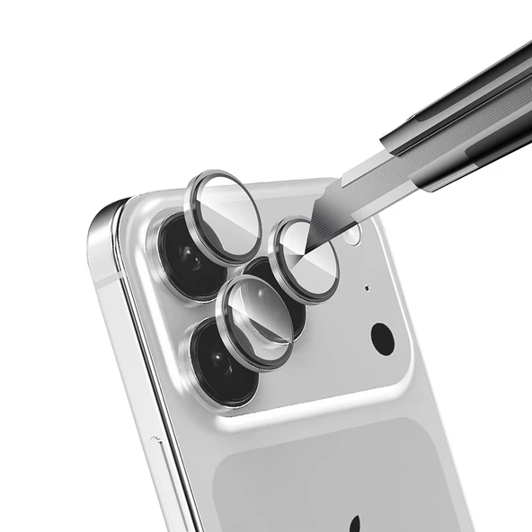 Apple iPhone 17 Pro Zore Mikro Kamera Lens Koruyucu - 5