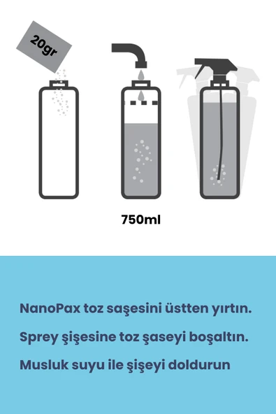 TUVALET & KLOZET TOZ TEMİZLİK SAŞESİ (12 adet X 20gr) - 4