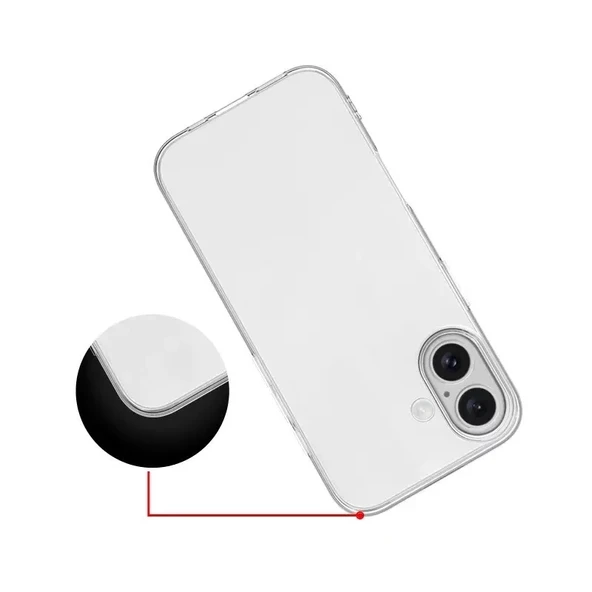 Apple iPhone 17 Kılıf Zore Süper Silikon Kapak - 5
