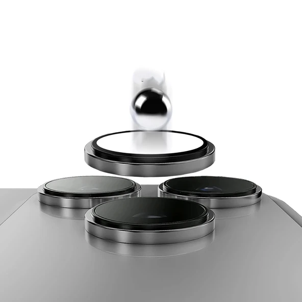 Apple iPhone 17 Pro Zore Mikro Kamera Lens Koruyucu - 7