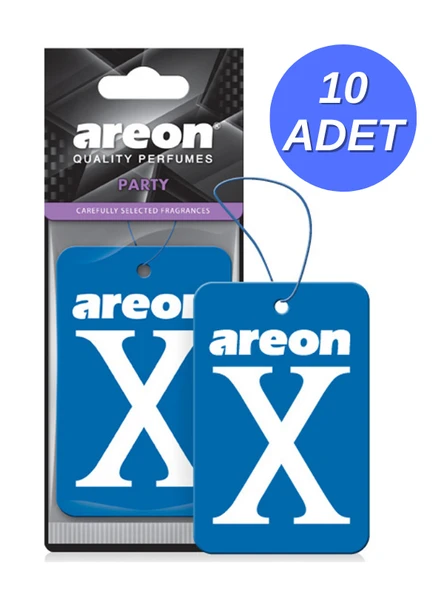 Areon X Party 10'lu Oto Araç Kokusu ürün görseli