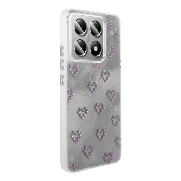 Xiaomi 14T Pro Kılıf Kamera Korumalı Figürlü Zore Ponti Silikon Kapak - 8