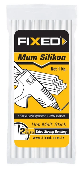 FİXED MUM SİLİKON İNCE 1KG POŞETLİ - 1