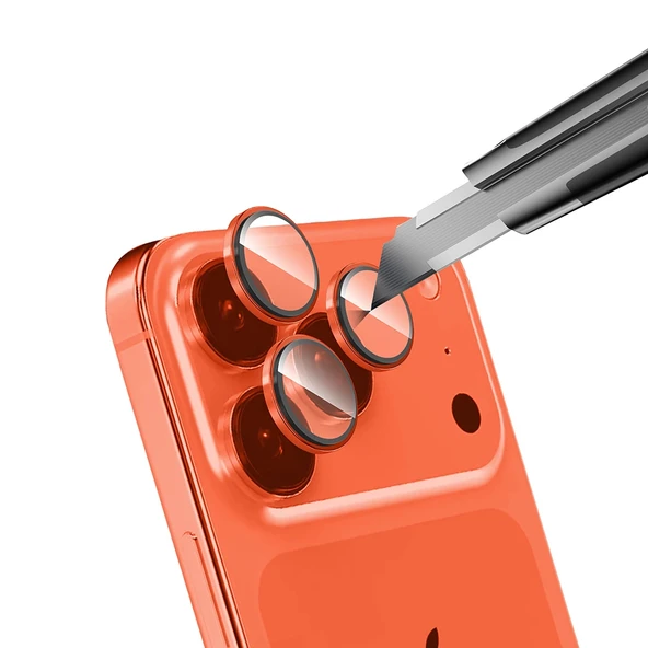 Apple iPhone 17 Pro Zore Mikro Kamera Lens Koruyucu - 4