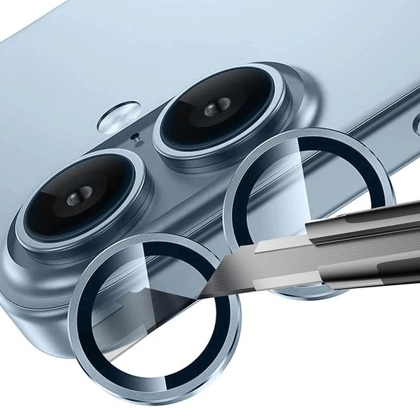 Apple iPhone 17 Zore Mikro Kamera Lens Koruyucu - 2