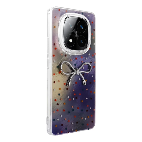 Xiaomi Redmi Note 14 Pro 5G Kılıf Kamera Korumalı Figürlü Zore Ponti Silikon Kapak - 6