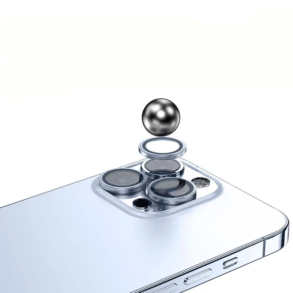 Apple iPhone 14 Zore Mikro Kamera Lens Koruyucu - 6