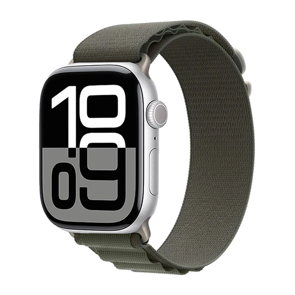 Apple Watch 10 46mm Zore KRD-74 Hasır Kordon ürün görseli