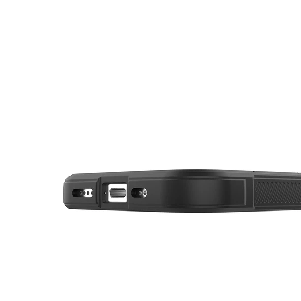 Apple iPhone 16 Pro Max Kılıf Esnek TPU Oyuklu Arka Yüzey Tasarımlı Zore Etnik Silikon Kapak - Resim 3