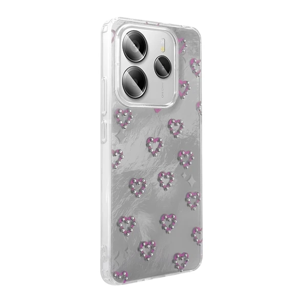 Xiaomi Redmi Note 14 5G Kılıf Kamera Korumalı Figürlü Zore Ponti Silikon Kapak - 6