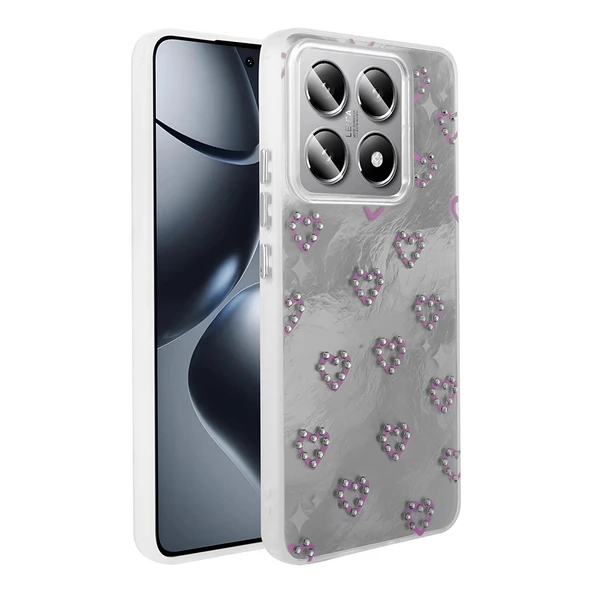 Xiaomi 14T Kılıf Kamera Korumalı Figürlü Zore Ponti Silikon Kapak