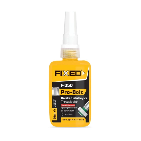 SGS FIXED CİVATA SABİTLEYİCİ YÜKSEK KUVVET 50ML - 1
