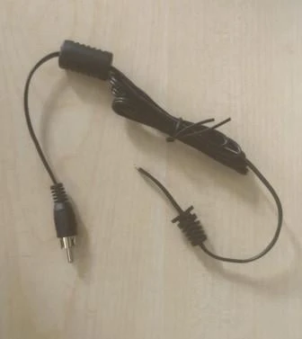 Ayt Yerli Üretim 1.2 Metre Tos Rca Konnektörlü Uydu Santralleri İçin Yedek Adaptör Kablosu