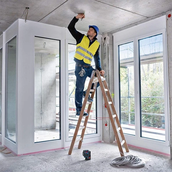 Bosch Profesyonel GCL 2-50 G + RM 10 Lazerli Hizalama 0601066M00 TEŞHİR - Resim 5