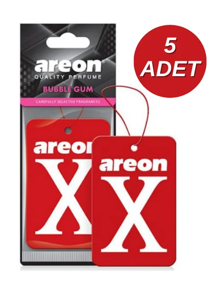 Areon X Bubble Gum 5'li Oto Araç Kokusu ürün görseli