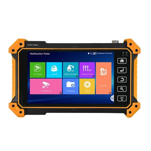 Ayt Novacom NVC-MFV56 IP-HD-TVI-CVI-AHD 5.5 İnç Android 10.0 Oled Ekran 1280x720 CCTV Kamera Test Ayarlanama Cihazı