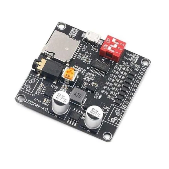 Ayt Magıcvoıce Dy-Hv20T Sd Kart Bluetooth 30 Watt Mp3 Ses Çalma Modülü Devre