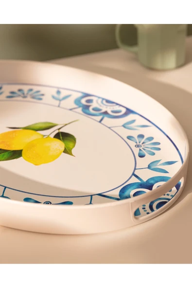 Lemoncha Oval Tepsi - Resim 3