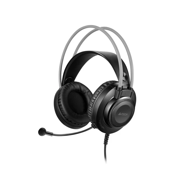 A4 TECH FH-200U Stereo USB Gri Mikrofonlu Kulaklık