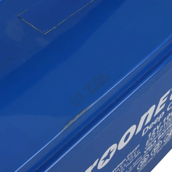 Ayt Euroone EG12100 12 Volt 100 Amper Deep Cycle Jel Akü Yeni Tarihli Taze Akü - 6