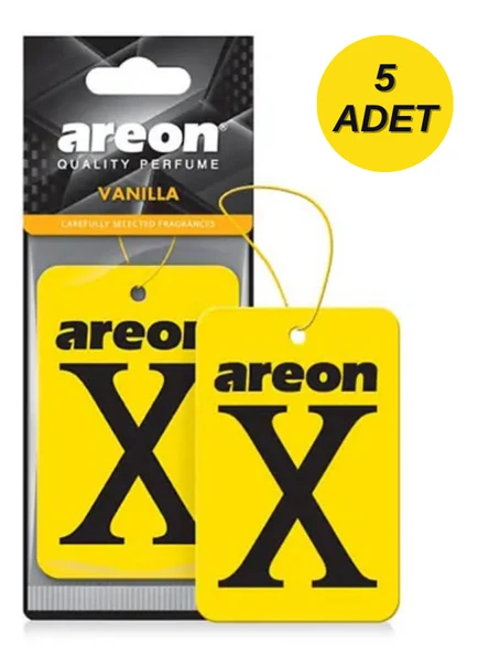Areon X Vanilla 3'lü Oto Araç Kokusu ürün görseli